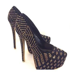 Alba rhinestones heels size 6